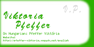 viktoria pfeffer business card